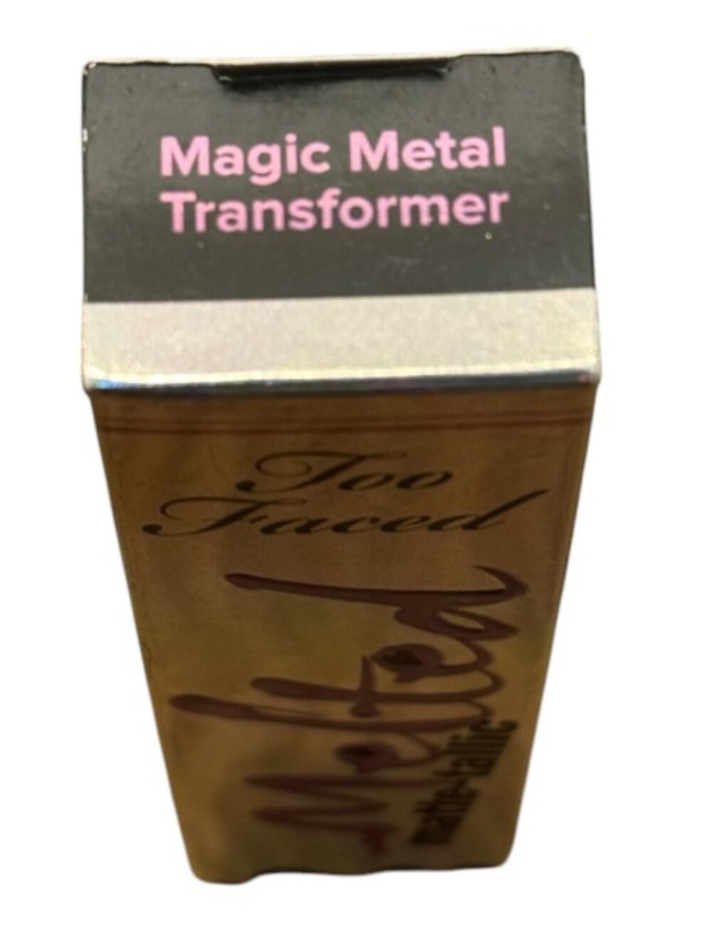 2PK Too Faced DISCONTINUED Melted Matte Magic Metal Transformer Lip Topper 7ml - Picture 4 of 4
